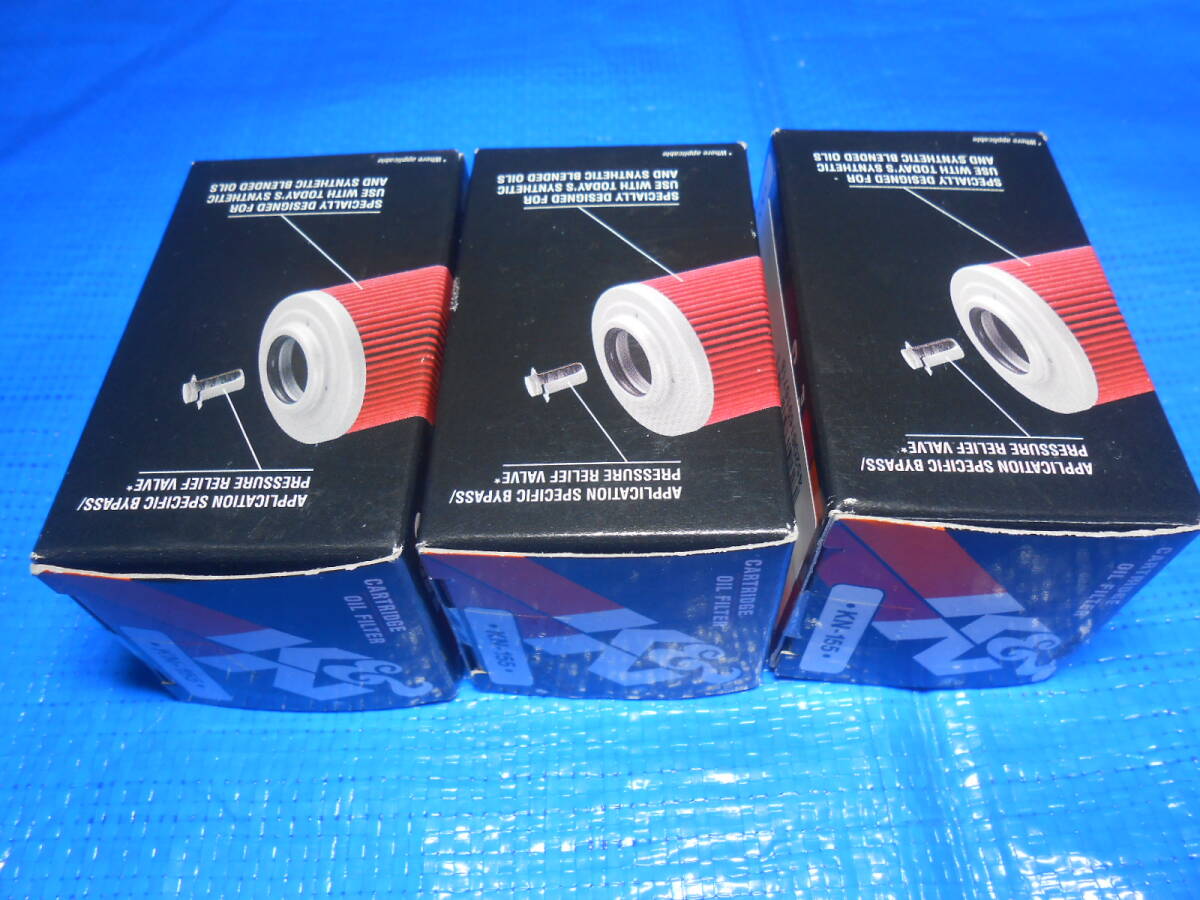 50%OFF K&Nオイルフィルター3個 KN-155 KTM/HUSAVERG (4st Models)OILフィルター 純正番号KTM58038005000 KTM 58038005100 Polaris 2520754_画像5