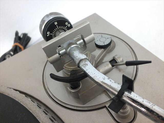【01】 TRIO トリオ KP-F500 ターンテーブル レコードプレイヤー 音出し確認(rèn)済 中古 現(xiàn)狀品 250901Y8029