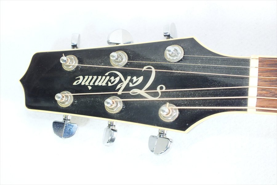 【08】Takamine TDP512BL エレアコ 中古 現状品 250908R7060_画像4