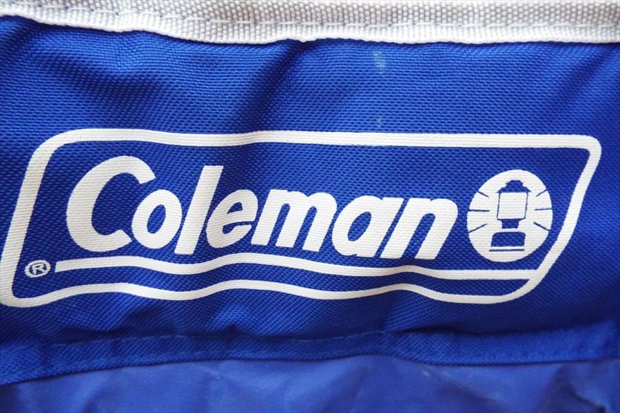 【07】Coleman コールマン Compact ChairII BLUE 4脚セット 椅子 中古 現状品 250902S8182_画像10