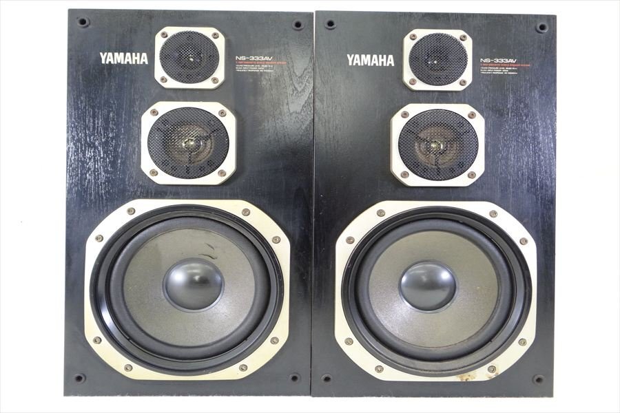 ▼ YAMAHA ヤマハ NS-333AV スピーカー 中古 現状品 250405B6840_画像1