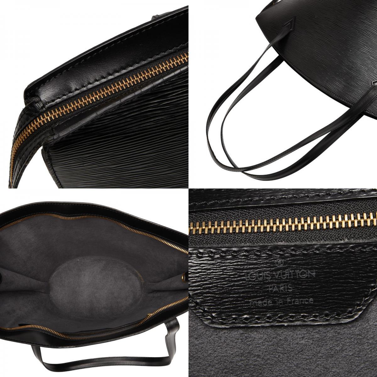 ルイ ヴィトン エピ サンジャック ショッピング ハンドバッグ ショルダーバッグ M52262 ノワール ブラック LOUIS VUITTON 【中古】_画像9