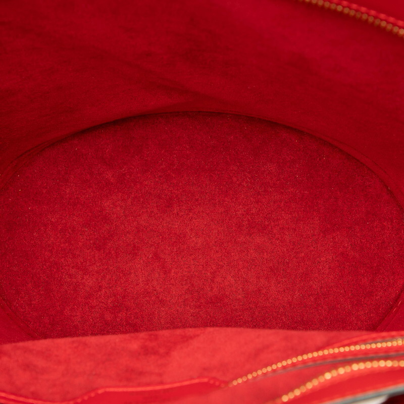 ルイ ヴィトン エピ サンジャックショッピング ショルダーバッグ トートバッグ M52267 カスティリアンレッド LOUIS VUITTON 【中古】_画像4