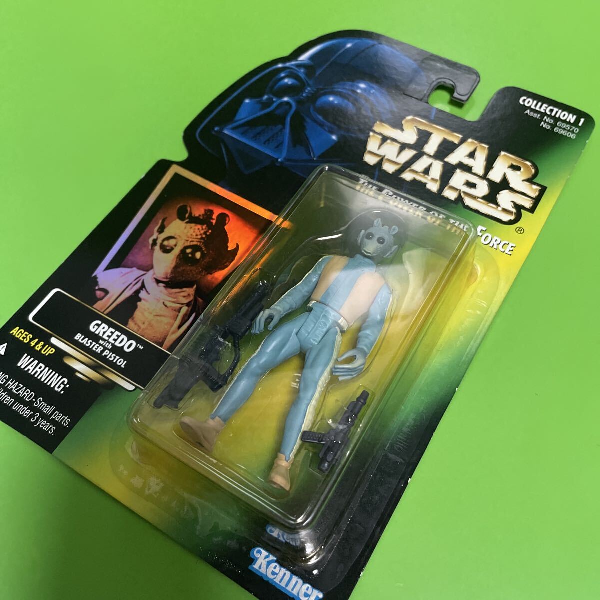 スターウォーズ STARWARS THE POWER OF THE FORCE ■ GREEDO グリード ベーシックフィギュア ケナー Kenner【ゆうパケットポスト230円】_画像6