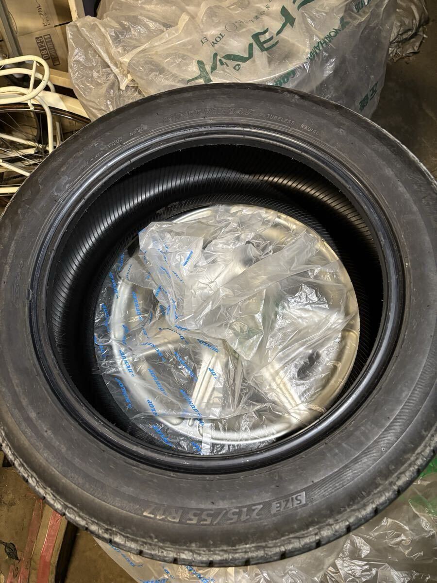 ブリヂストン BRIDGESTONE ネクストリー 215/55R17 中古1本 2018年 手渡し埼玉_画像4