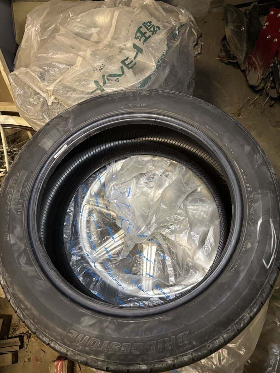 ブリヂストン BRIDGESTONE ネクストリー 215/55R17 中古1本 2018年 手渡し埼玉_画像5