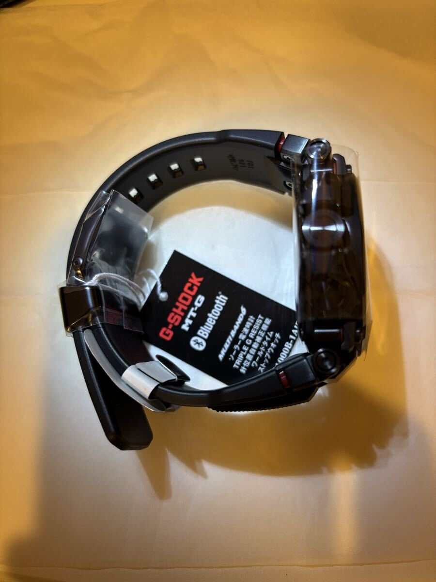 未使用　CASIO G-SHOCK 5544 電波ソーラー　MT-G カシオ ジーショック MTG-B1000B-1AJF 箱、説明書、保証証明書、タグ付き_画像5