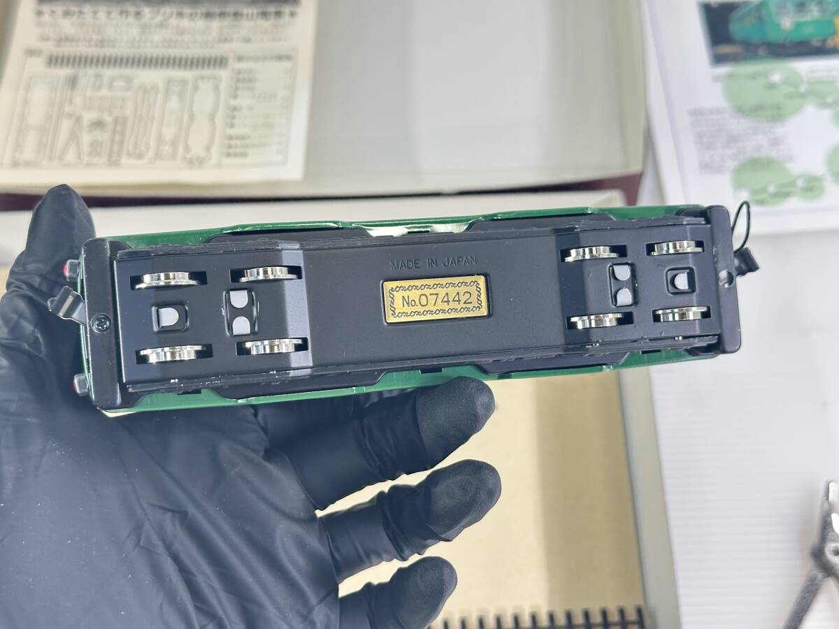 A【中古】組立式 ブリキの箱根登山電車 108号 箱根登山鉄道 開通80周年記念_画像8