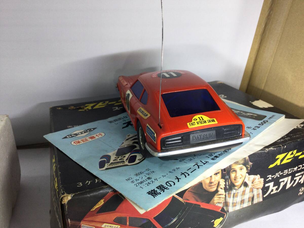  Ниссан Fairlady Z Z S30 радиоконтроллер подлинная вещь редкость Showa старый машина retro античный 