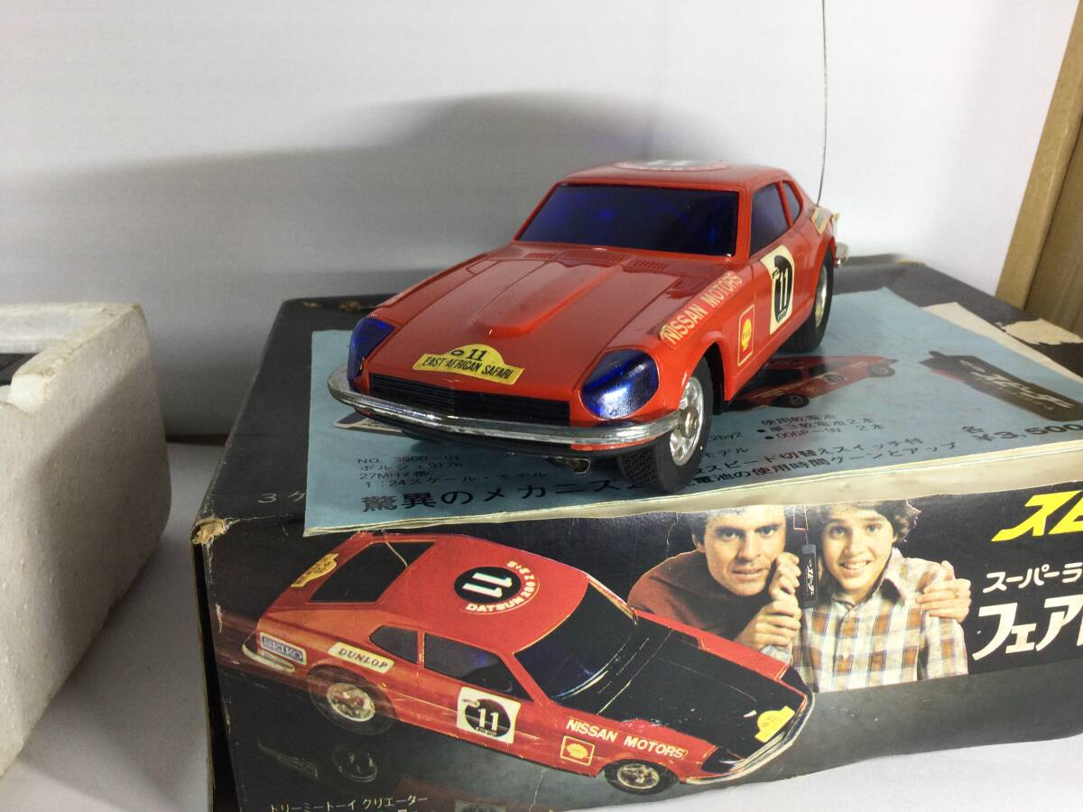  Ниссан Fairlady Z Z S30 радиоконтроллер подлинная вещь редкость Showa старый машина retro античный 