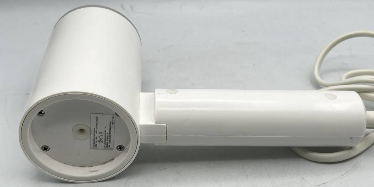 i3741HI HOMERS 衣類スチーマー LM-1608 アイロン スチームアイロン 折りたたみ型 小型 脱臭 除菌 取扱説明書/箱付 動作未確認_画像3