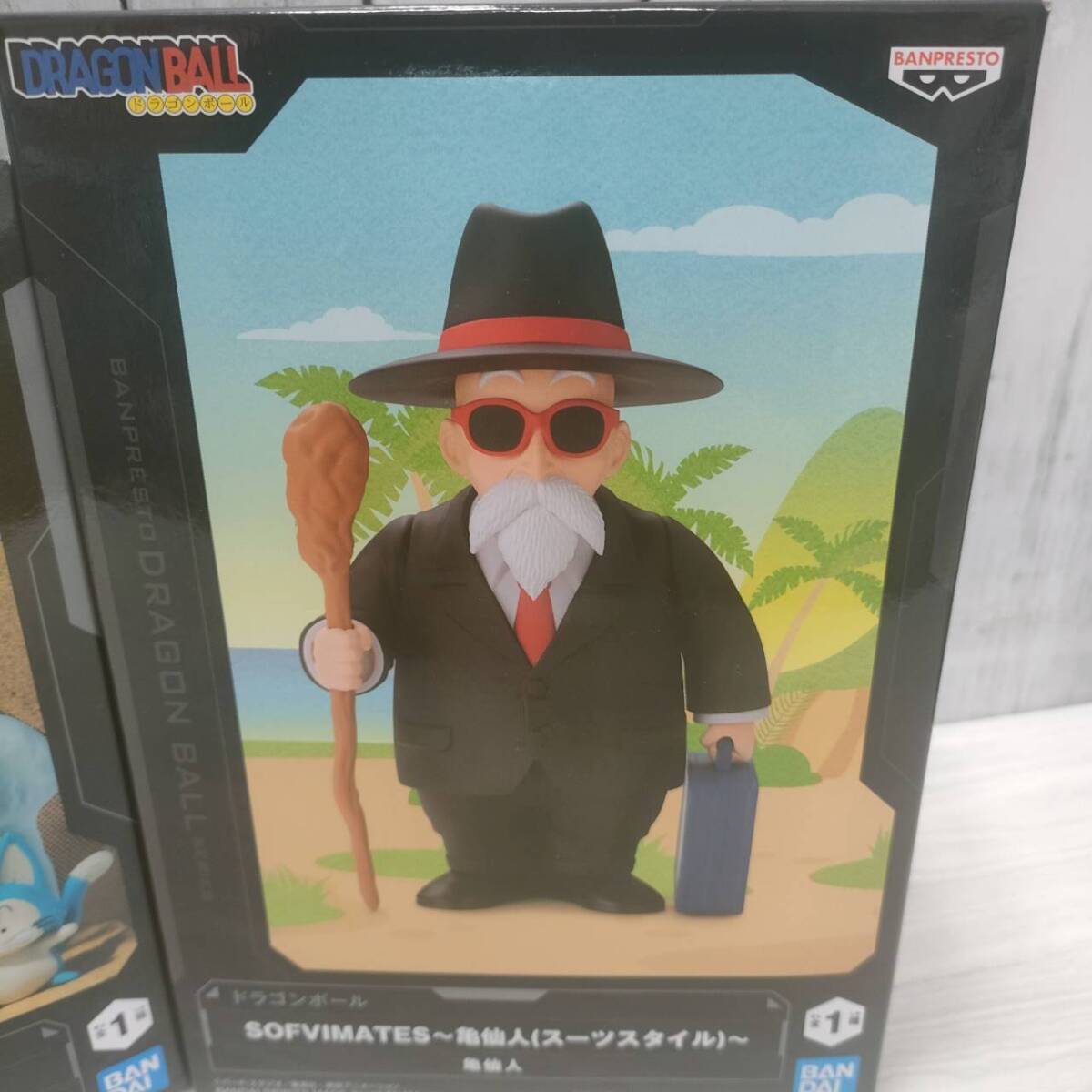 ドラゴンボール SOFVIMATES 亀仙人 スーツスタイル History Box ヤムチャ フィギュア【25605】_画像3