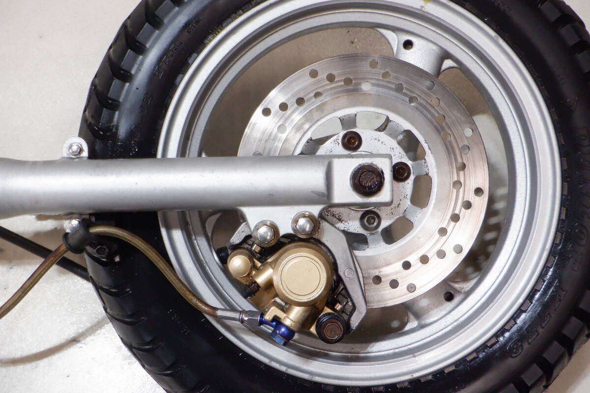 1003 TDR TDR80 フロントフォーク フォーク ホイール 梱包180サイズ_画像2