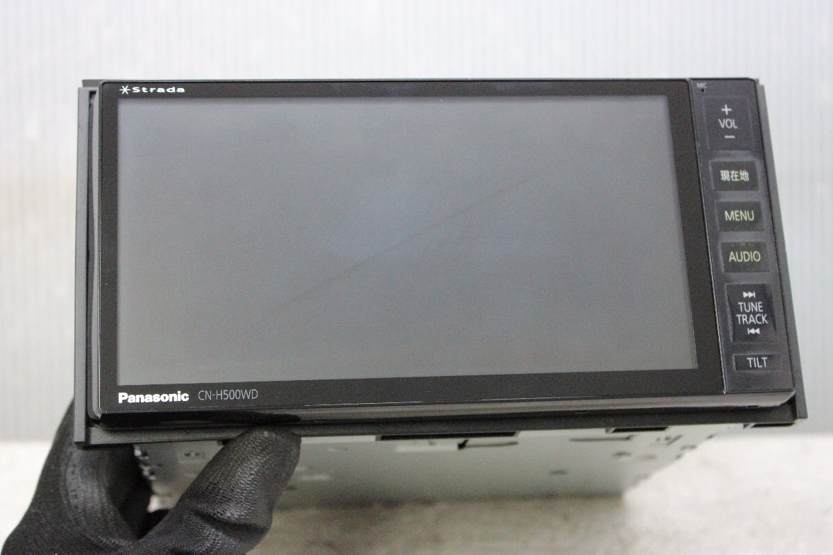 ジャンク パナソニック 地デジ HDD ナビ CN-H500WDFA V11.00.12 Bluetooth対応　*9_画像2