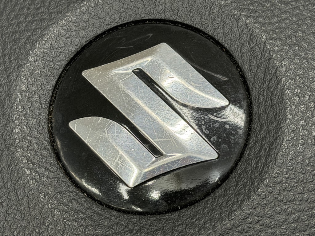 ワゴンR スティングレー X 2型 (MH23S) 純正 破損無 ステアリングホイール ハンドル ホーンパット p058831_画像3