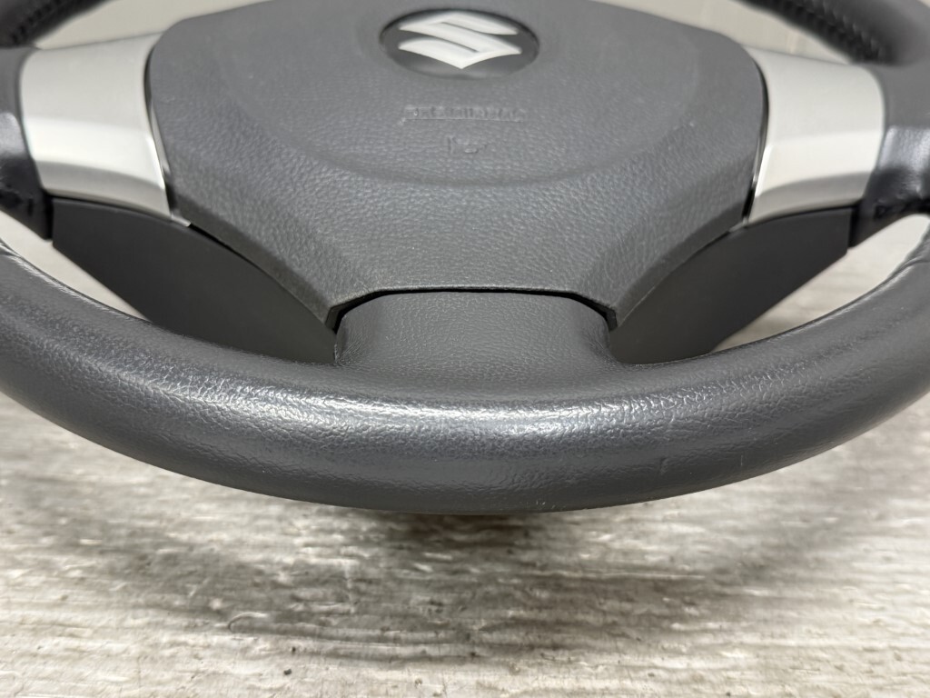 ワゴンR スティングレー X 2型 (MH23S) 純正 破損無 ステアリングホイール ハンドル ホーンパット p058831_画像4