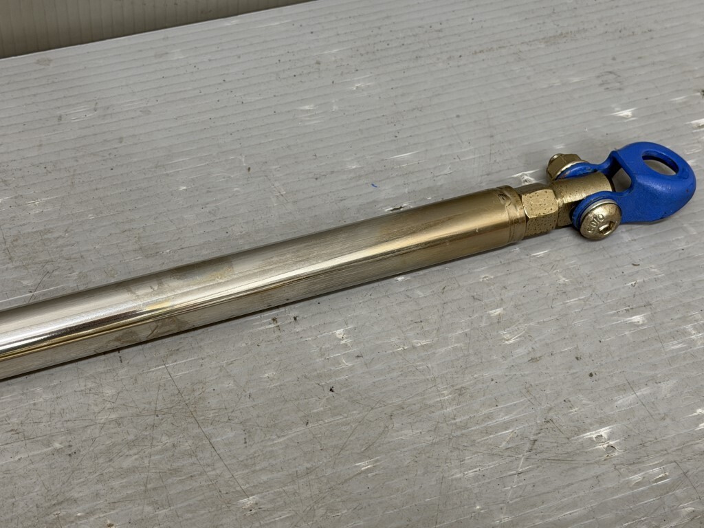 ダイハツ タント X (L350S) リアピラーバー ストレートタイプ 調整式 ボディ補強 剛性アップ 社外 破損無 p058817_画像7