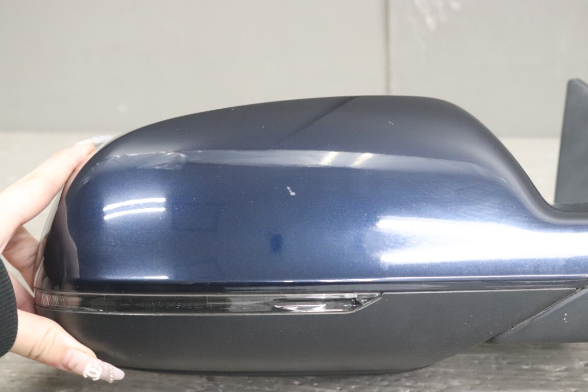  Audi A5 2.0 TSFI quattro предыдущий период (8TCDNF 8T B8) правый зеркало со встроенным указателем поворота автоматический 10P+2P темно-синий цвет серия правое зеркало зеркало заднего вида p052088