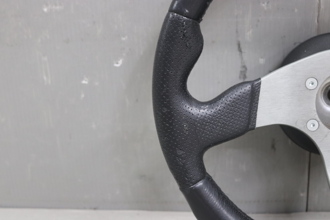 スズキ スイフト スポーツ 5MT 3ドア 4型 (HT81S CSSF-4) ステアリングホイール ハンドル ボス MOMO モモステ 直径およそ31.5cm p058274の画像5