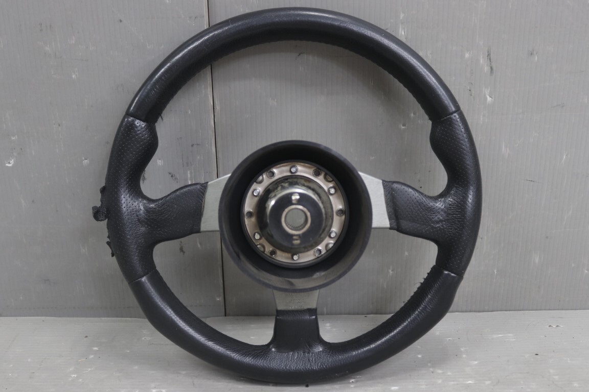 スズキ スイフト スポーツ 5MT 3ドア 4型 (HT81S CSSF-4) ステアリングホイール ハンドル ボス MOMO モモステ 直径およそ31.5cm p058274の画像9