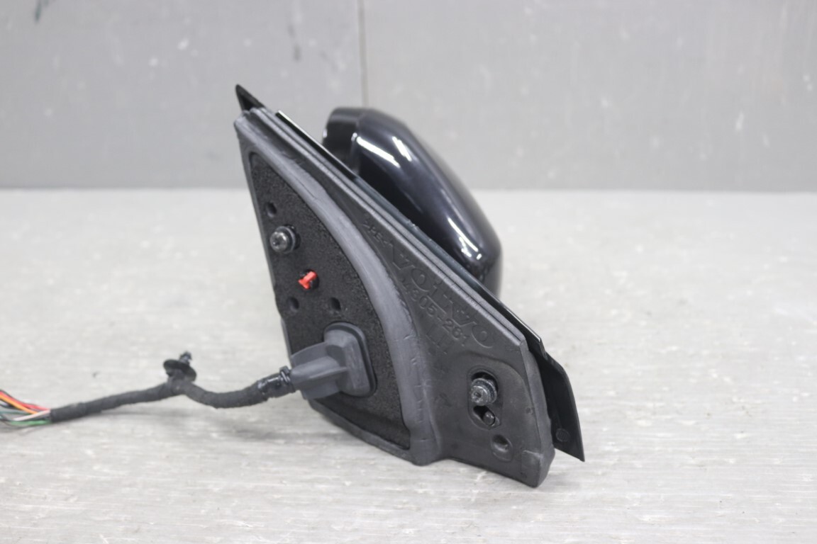 ボルボ V40 T4 右H (MB4164T) 純正 左 ドアミラー ウィンカー ウェルカムランプ 電格 14P ブラック系 サイドミラー Volvo 左ミラー p058776_画像3