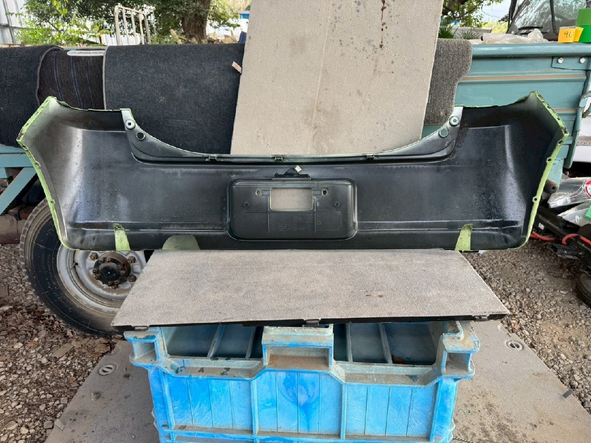 ダイハツ ムーヴコンテ (L575S) 純正 リアバンパー 52159-B2480 G51 マスカットグリーンメタリック b9637-gyrの画像9
