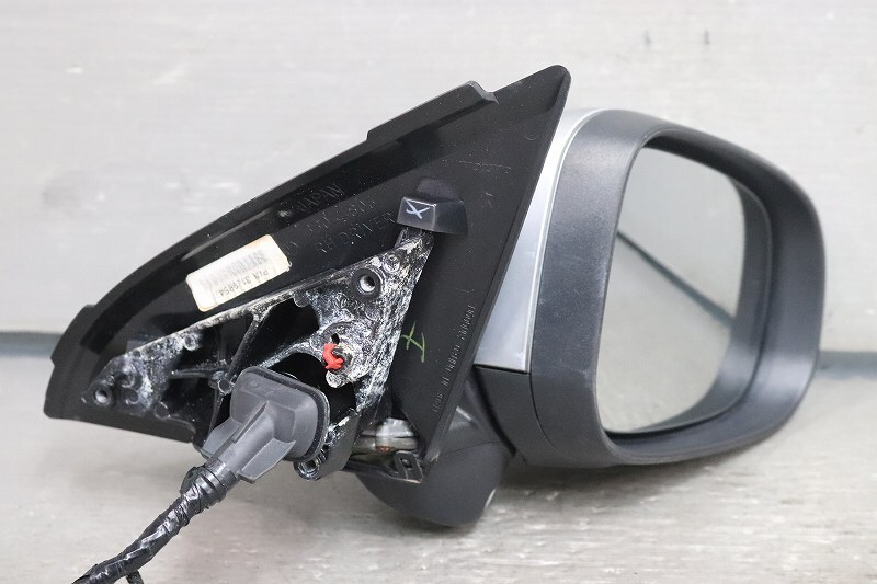 ボルボ V60 前期 (FB4164T) 純正 右 ドアミラー ウィンカー 電格 14P＋2P 銀 シルバー 3304-806 Volvo サイドミラー 右ミラー p043758_画像5
