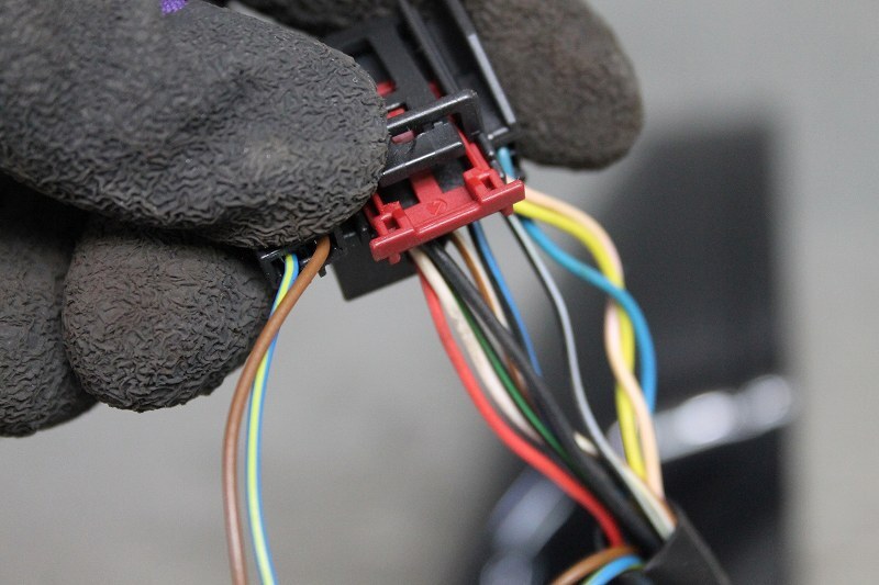  Audi A4 1.8 седан правый H предыдущий период (8KCDH 8K) оригинальный правый зеркало со встроенным указателем поворота автоматический 10P+2P черный Audi зеркало заднего вида p045563