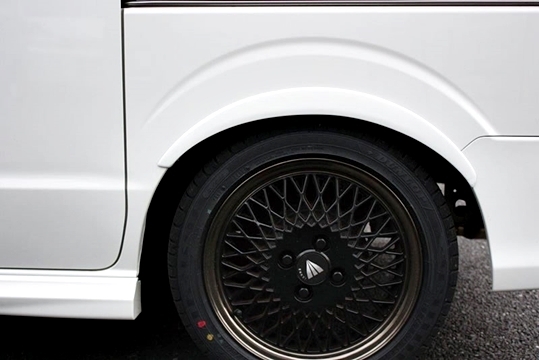 「VARY/ヴァリアント」エブリイ バン/ワゴン(DA17V/W)用+8mm ローフォルム フェンダートリムx1台分_画像4