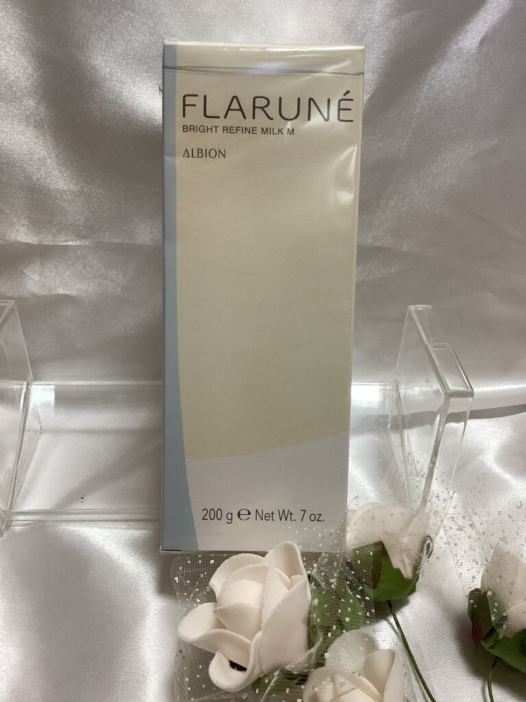U10031 アルビオン モイスト フラルネ ブライトリファイン ミルク M (美白乳液) 200g 未使用品 送料660円 _画像1