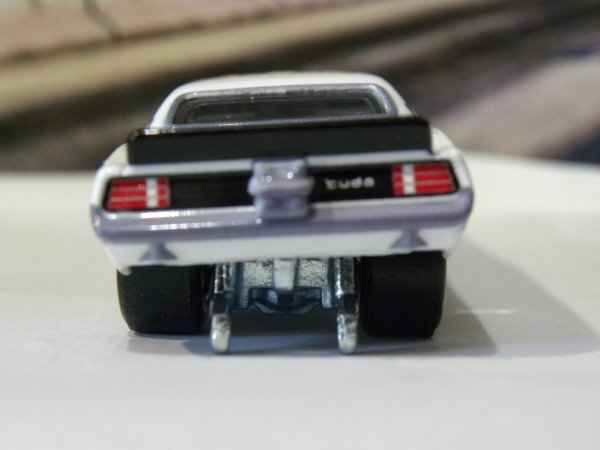 即決☆☆ルース '72 PLYMOUTH CUDA FC SNAKE プリムスクーダ　スネークファニーカー　 ホットウィール プレミアムモデル_画像7