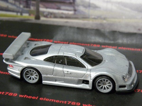 即決☆☆ルース 1997 MERCEDES-BENZ CLK-GTR メルセデスベンツ CLK-GTR ホットウィール プレミアムモデル メタルシャーシリアルライダー_画像4