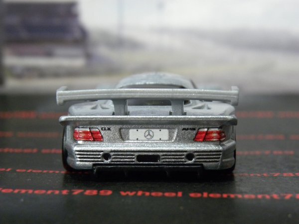 即決☆☆ルース 1997 MERCEDES-BENZ CLK-GTR メルセデスベンツ CLK-GTR ホットウィール プレミアムモデル メタルシャーシリアルライダー_画像6