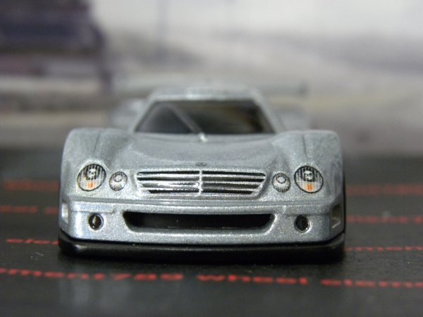 即決☆☆ルース 1997 MERCEDES-BENZ CLK-GTR メルセデスベンツ CLK-GTR ホットウィール プレミアムモデル メタルシャーシリアルライダー_画像9