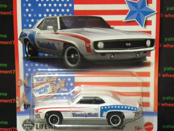即決☆☆'69 CHEVOLET CAMARO Tootsie Roll シボレー カマロ マッチボックス MACHBOX CANDY SE_画像2