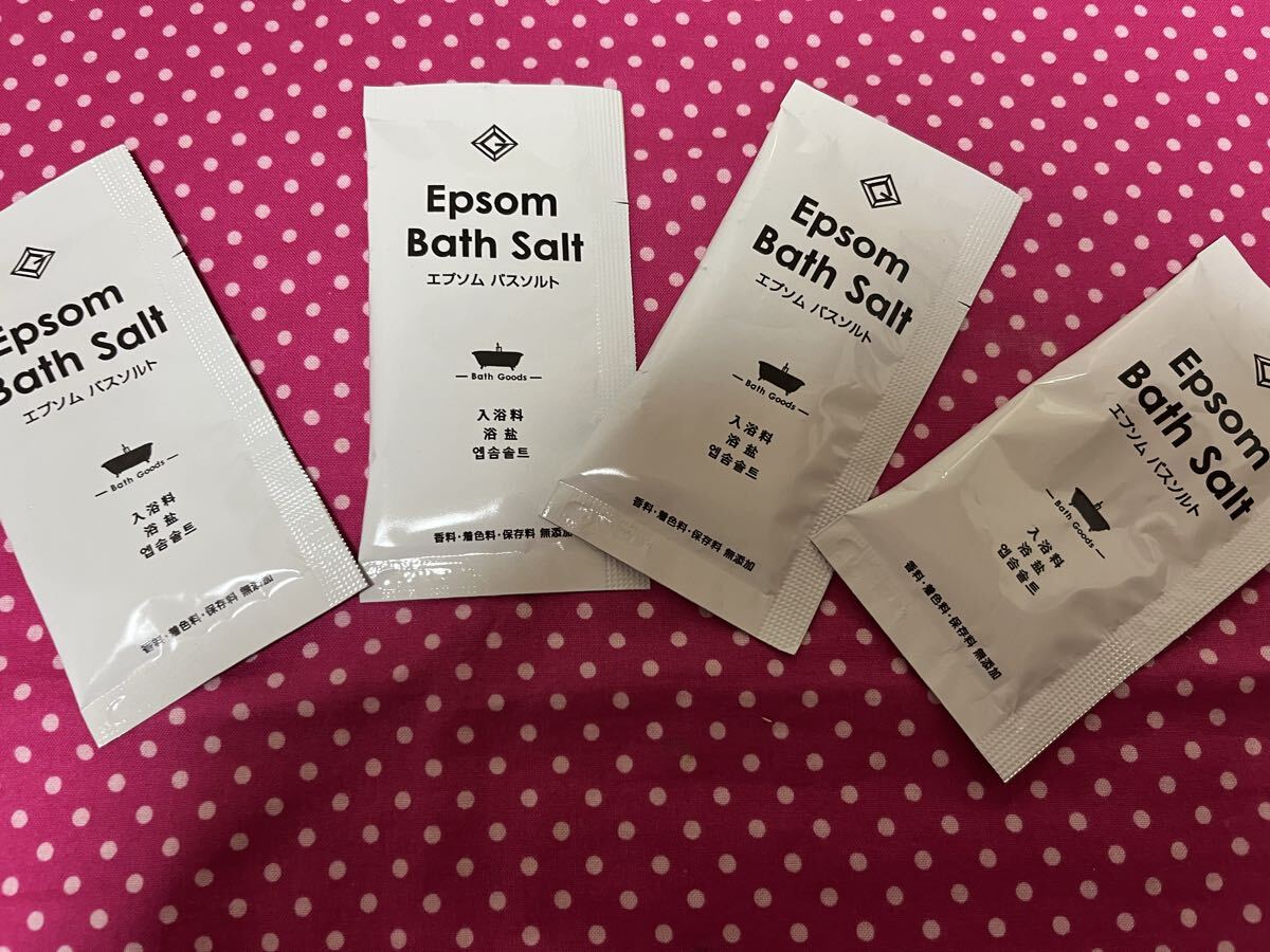 エプソム バスソルト Epsom Bath Salt 20g GemID 4袋_画像2