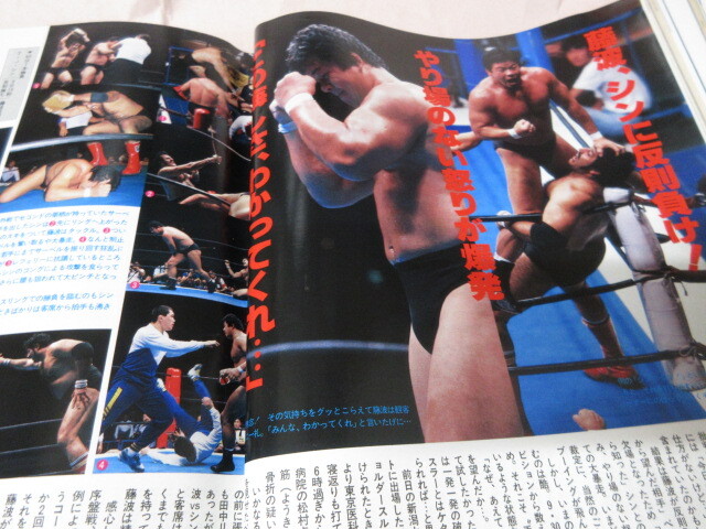 「週刊プロレス　NO.407　1990．11／20」前田告発　シン新日復活　ベースボールマガジン社_画像10