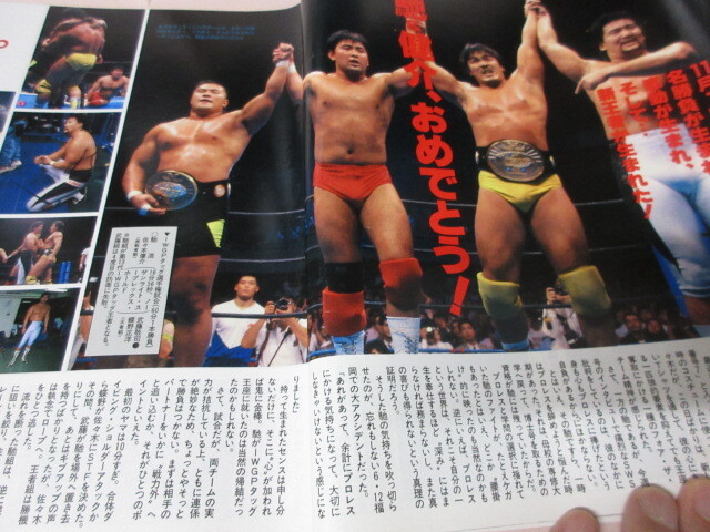 「週刊プロレス　NO.407　1990．11／20」前田告発　シン新日復活　ベースボールマガジン社_画像4