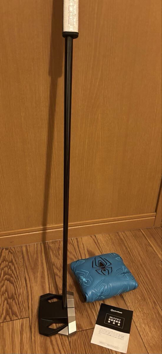 日本仕様 スパイダーZT 33インチ 保証書あり テーラーメイド ゼロトルク TaylorMade Spider_画像2