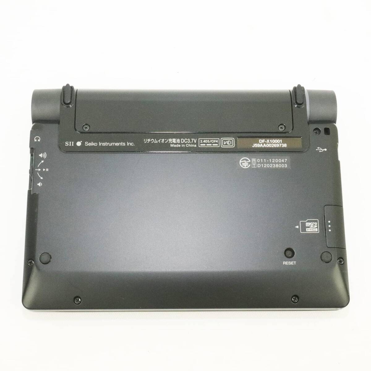 【動作確認済み★美品】DF-X10001 セイコーインスツル 電子辞書 プロフェッショナルモデル SII DAYFILER_画像5