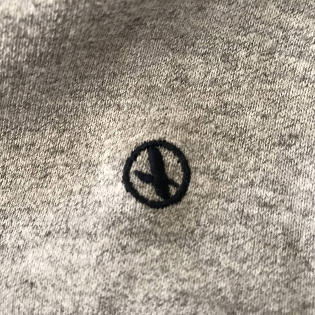 AIGLE Aigle женский полный Zip тренировочный Parker вышивка ввод прекрасный товар size M BEJ2205