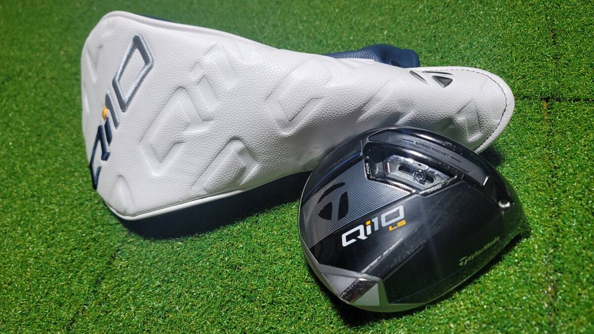 ★低スピンで激飛び　操作性抜群！稀少ロフト★テーラーメイド　Qi10 LS 　8°　HC付　1W　ドライバー★350_画像2