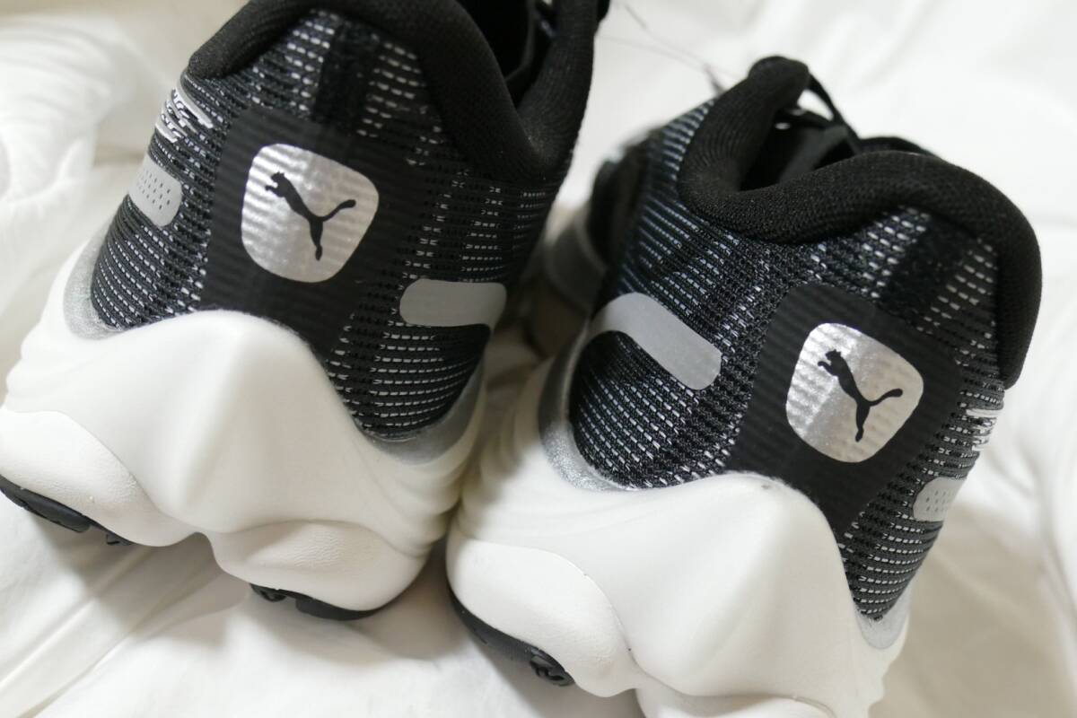 KPK12★2025年モデル★サンプル品★PUMA★プーマ★ディヴィエイトニトロ 3ランニングシューズ★27.0/BK_画像6