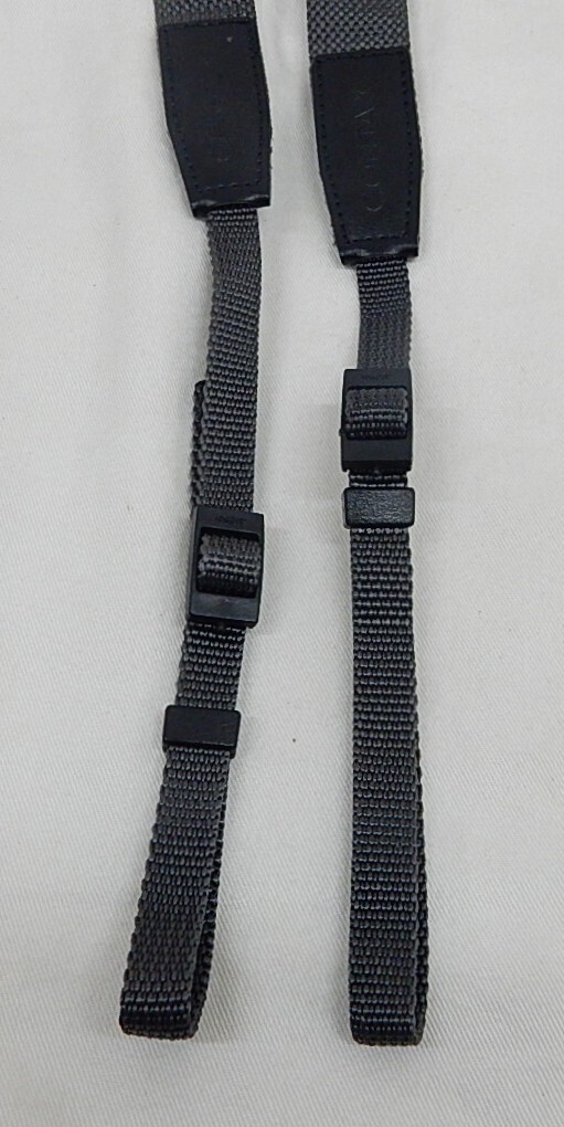 【中古/保管品】★CONTAX コンタックス ストラップ グレー 灰色 純正 カメラストラップ 幅24mmの画像6
