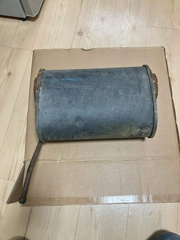 柿本改　S13　180SX　中間タイコ　加工用　ジャンク_画像1