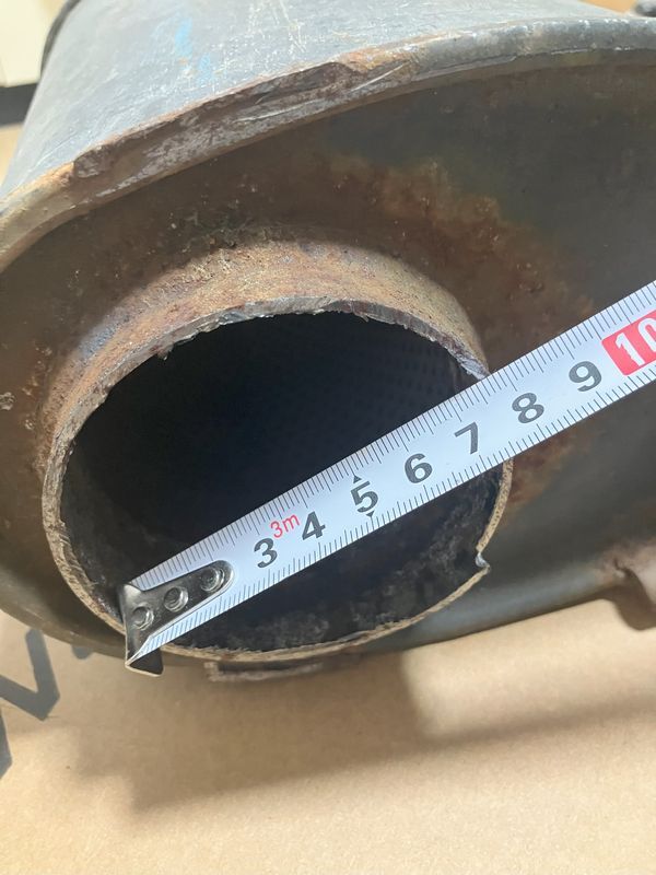 柿本改　S13　180SX　中間タイコ　加工用　ジャンク_画像2