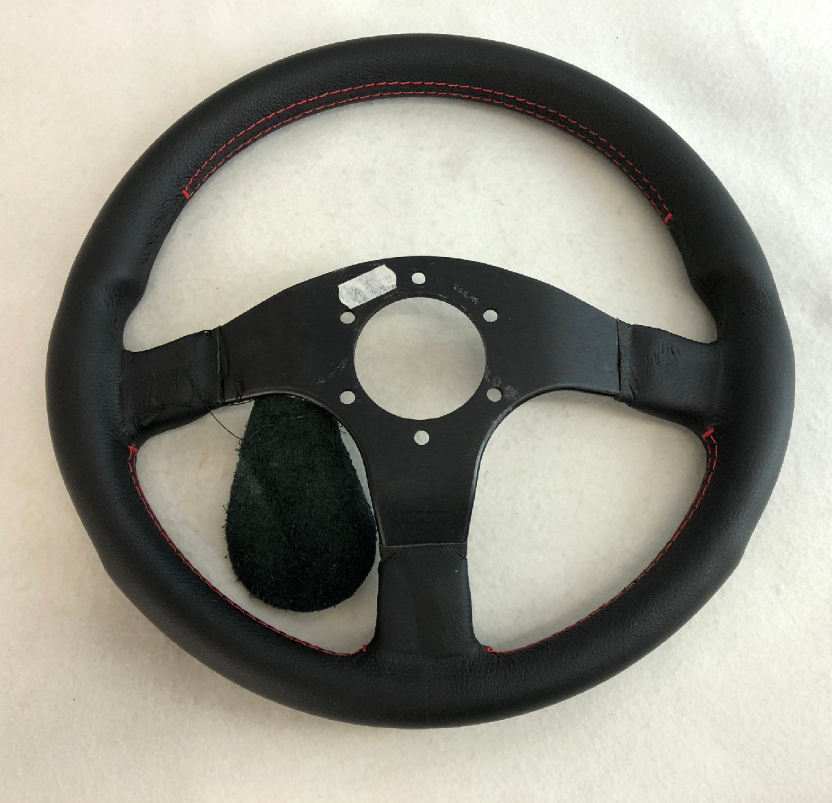 ★中古品★ステアリングハンドル T-13 チューナー 320mm ブラック MOMO_画像4
