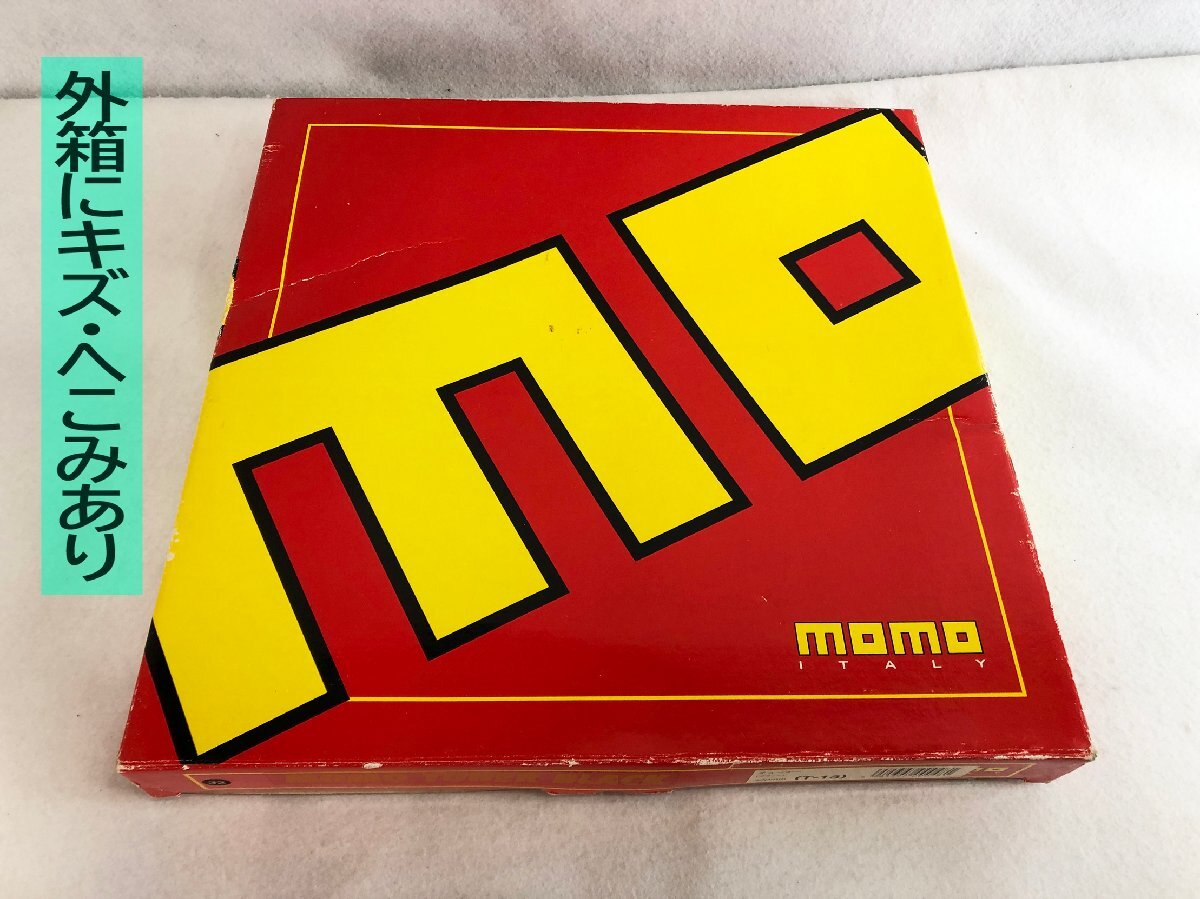 ★中古品★ステアリングハンドル T-13 チューナー 320mm ブラック MOMO_画像9