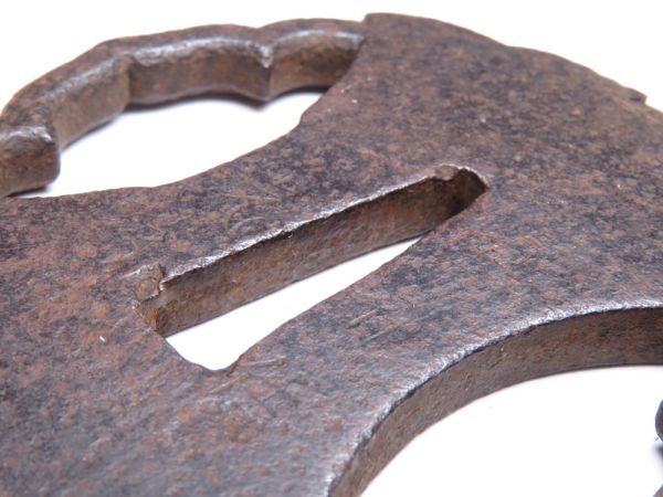 [11996] Edo времена ~ Meiji период меч принадлежности металлический земля ... гарда меча ( осмотр / доспехи / меч /.)( первый товар * покупка товар )