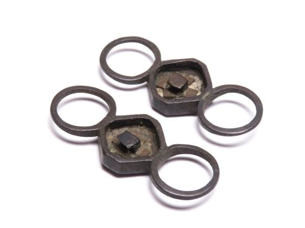 [12201] Edo ~ Meiji оригинал меч принадлежности красный медь дом . ввод глаз .( первый товар * покупка товар )